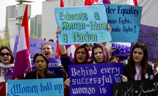 این مطلب درباره فمینیسم در پاکستان است